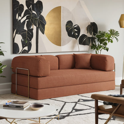 Canapé-lit convertible vintage moderne JASIWAY