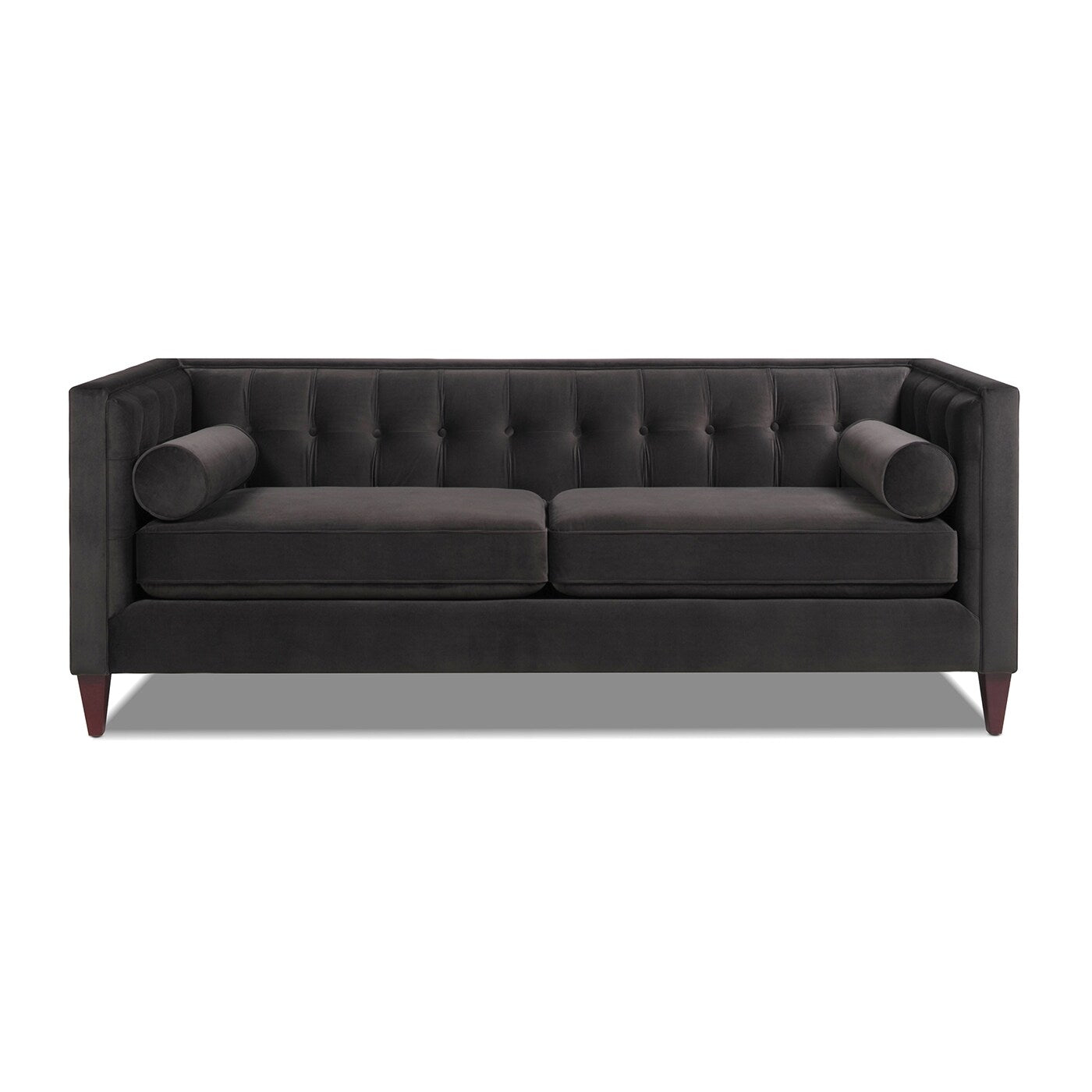 Canapé smoking moderne du milieu du siècle Jack 84 avec coussins traversins