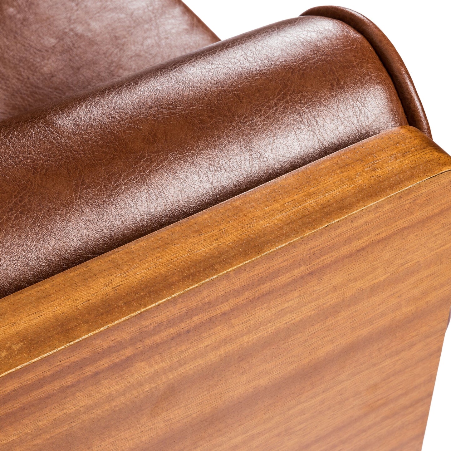 Canapé Jalon en tissu capitonné moderne du milieu du siècle par Christopher Knight Home