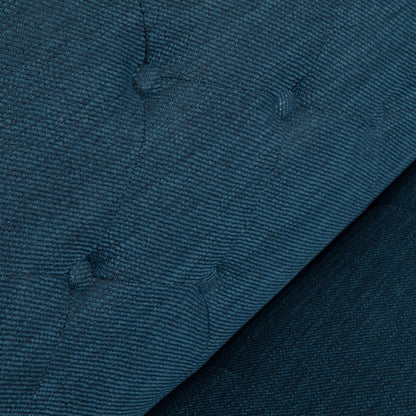 Canapé Jalon en tissu capitonné moderne du milieu du siècle par Christopher Knight Home