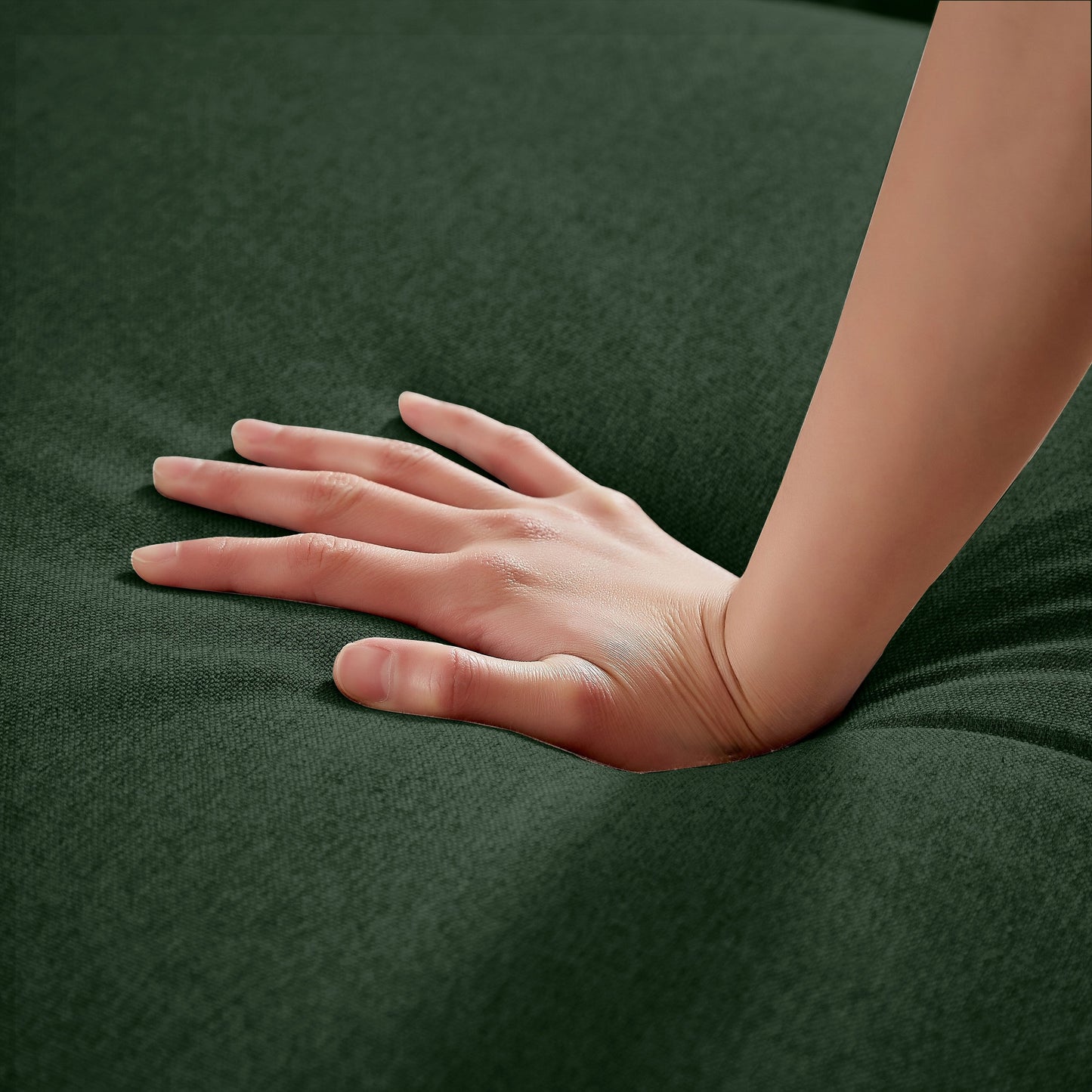 Canapé sectionnel Jarenie en U 4 places avec méridienne double pour salon