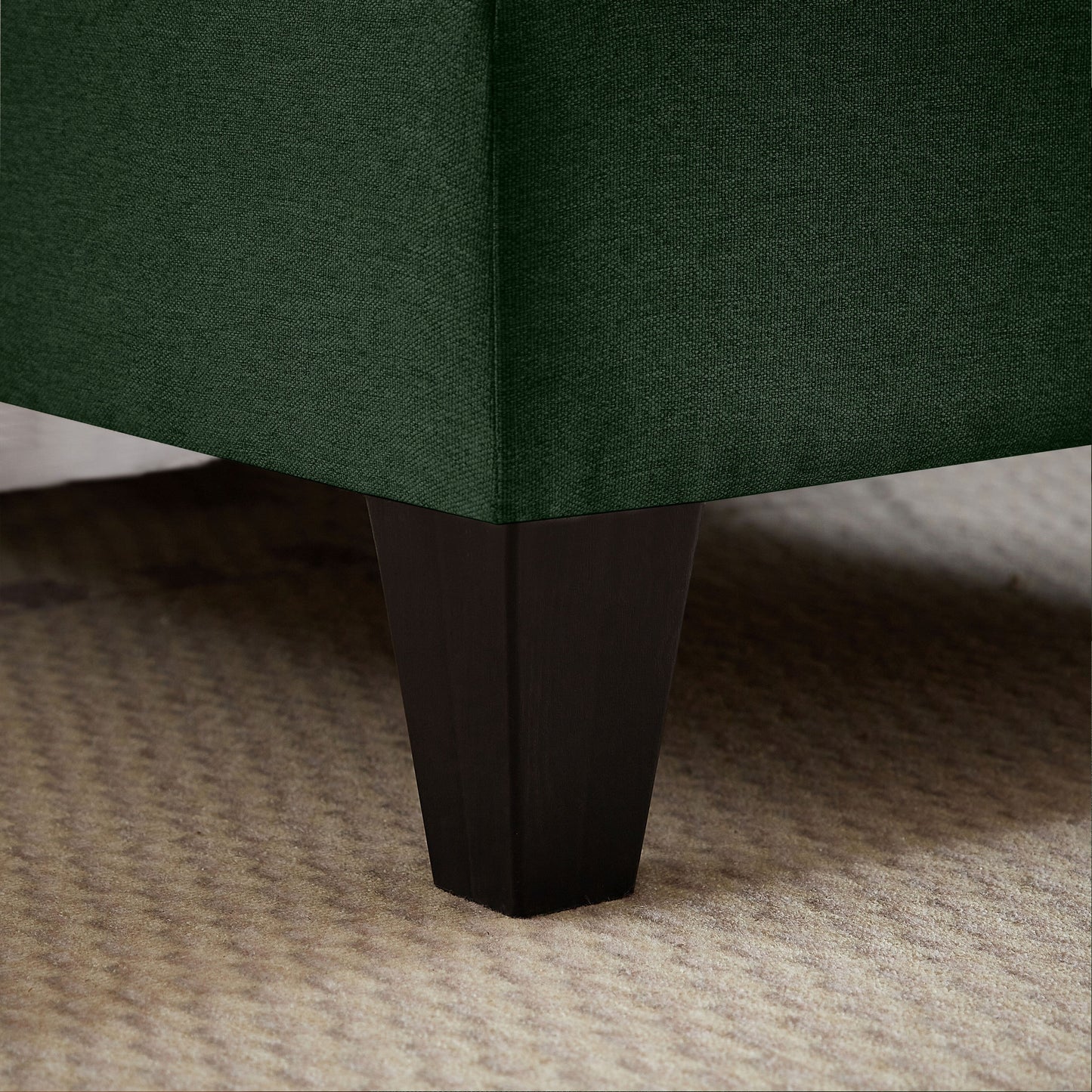 Canapé sectionnel Jarenie en U 4 places avec méridienne double pour salon