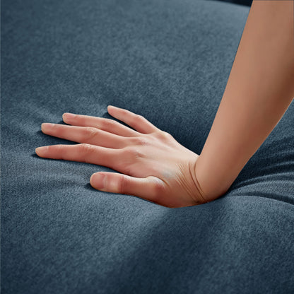 Canapé sectionnel Jarenie en U 4 places avec méridienne double pour salon