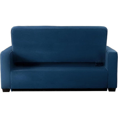 Canapé-lit convertible en microfibre Java Queen avec lit gigogne pour salon et chambre d'amis