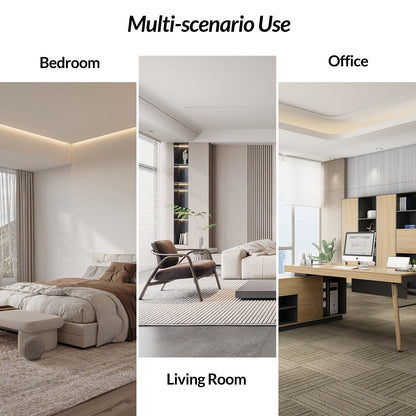 Fauteuil inclinable pivotant en cuir véritable Josefa Modern par Hulala Home