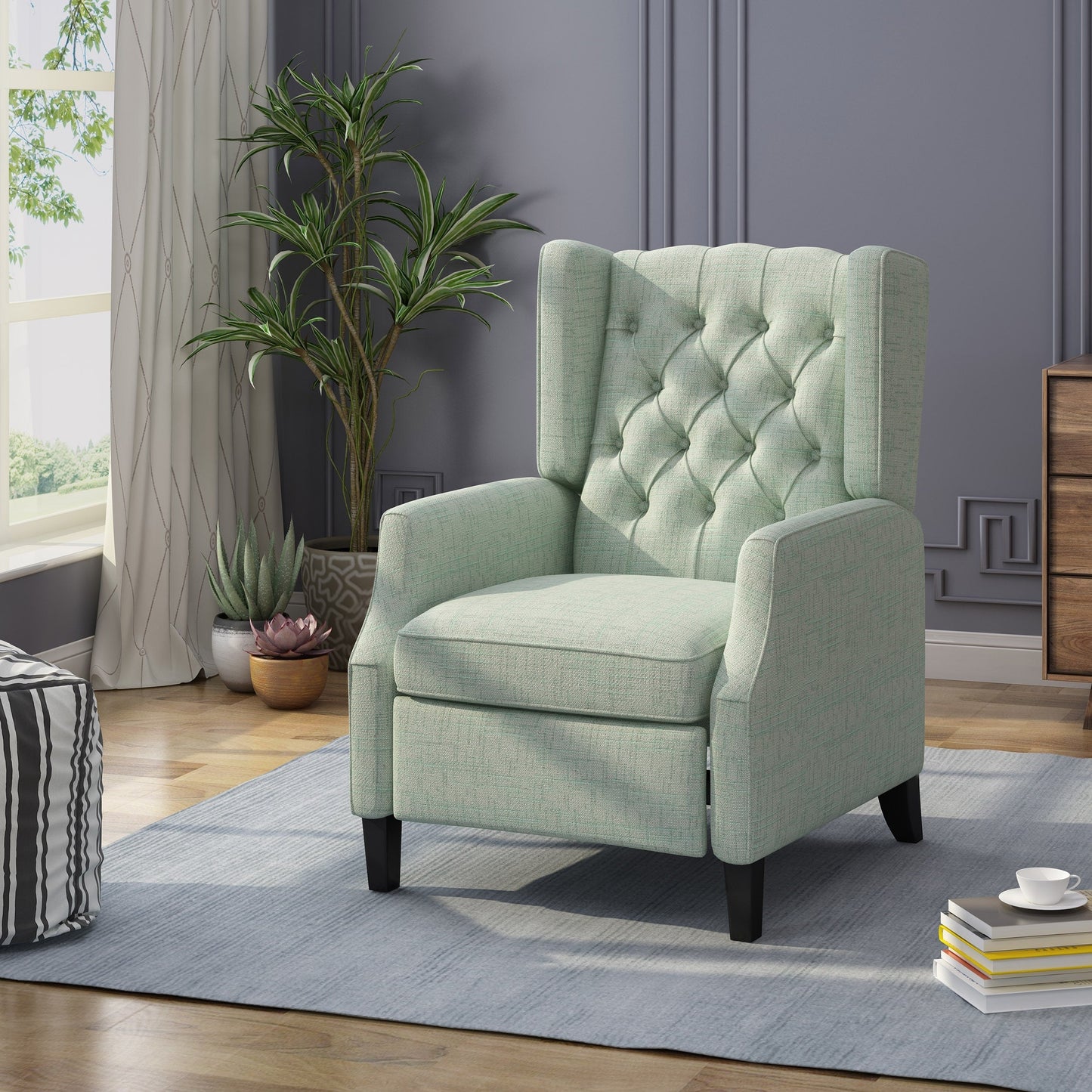 Fauteuil inclinable traditionnel Keating par Christopher Knight Home