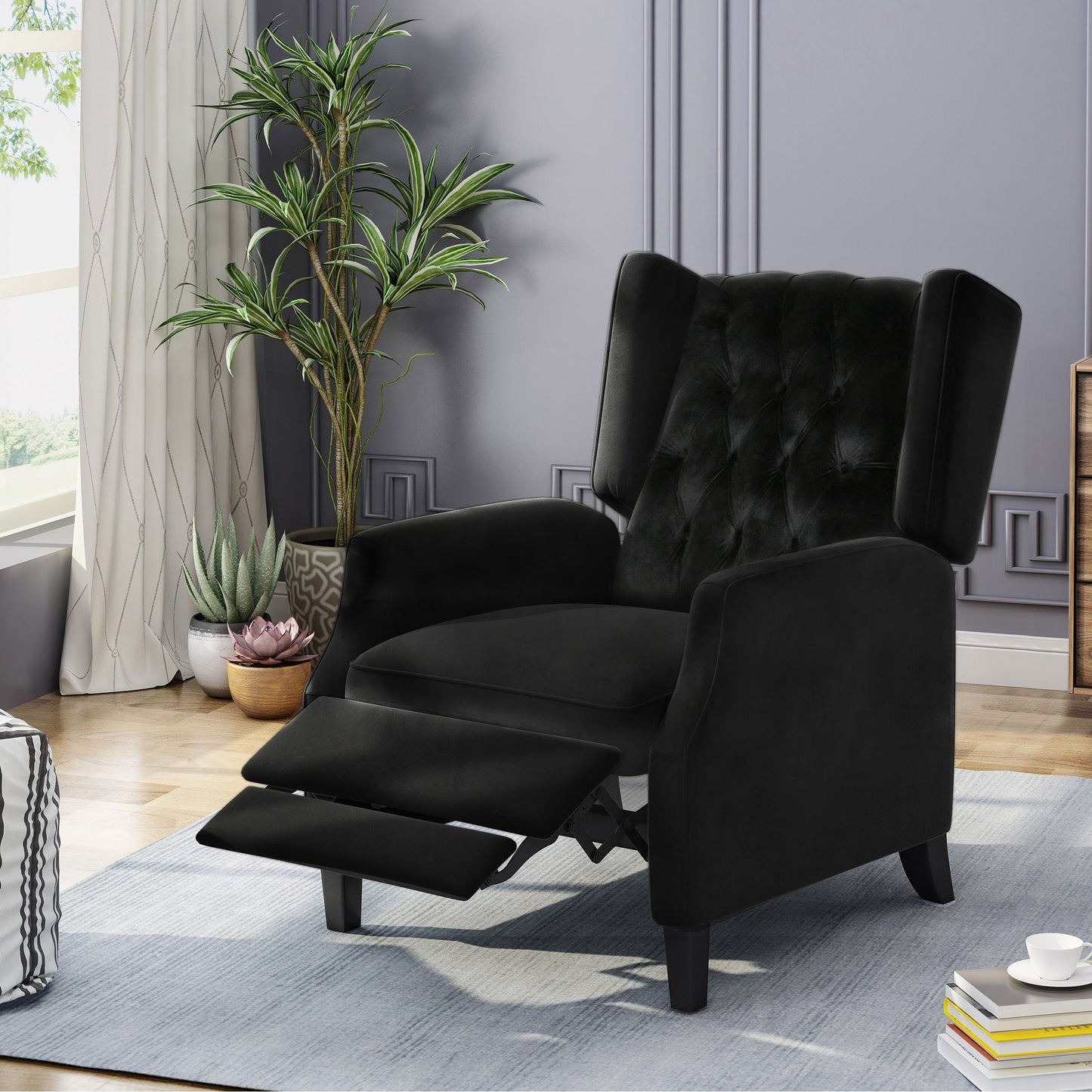 Fauteuil inclinable traditionnel Keating par Christopher Knight Home