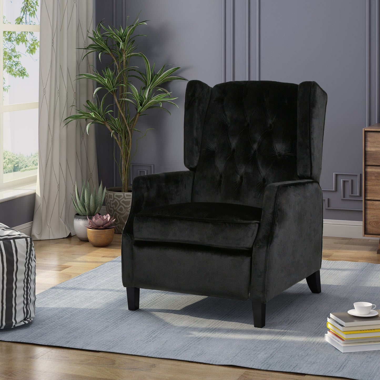 Fauteuil inclinable traditionnel Keating par Christopher Knight Home