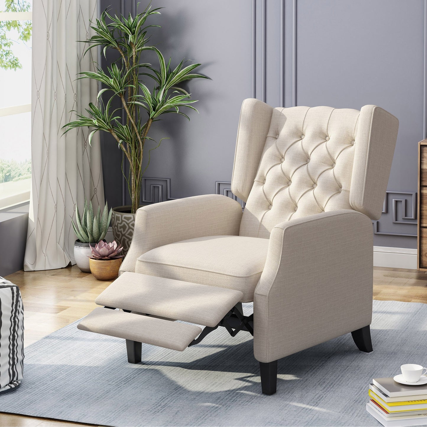 Fauteuil inclinable traditionnel Keating par Christopher Knight Home