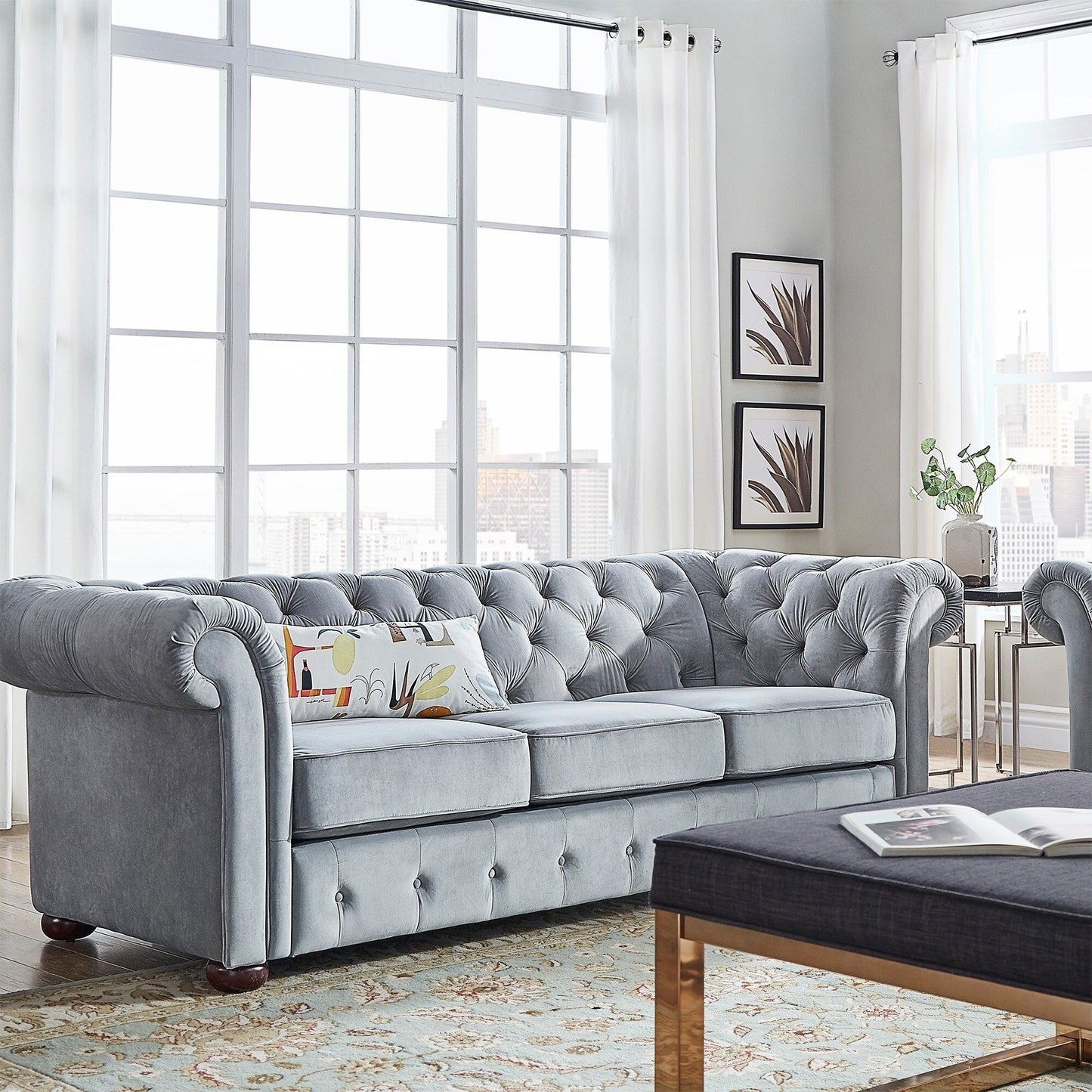 Canapé Chesterfield capitonné Knightsbridge par iNSPIRE Q Artisan