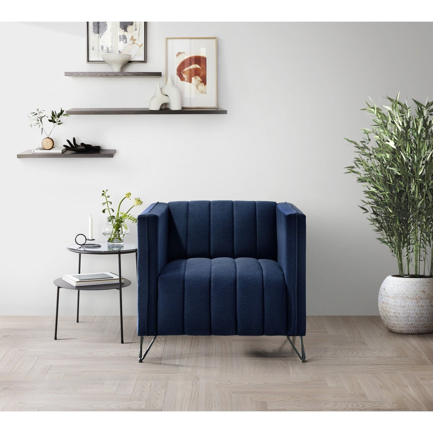 Ensemble de salon à accoudoirs carrés Clayfell Kurtis