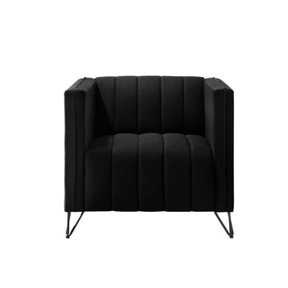 Ensemble de salon à accoudoirs carrés Clayfell Kurtis