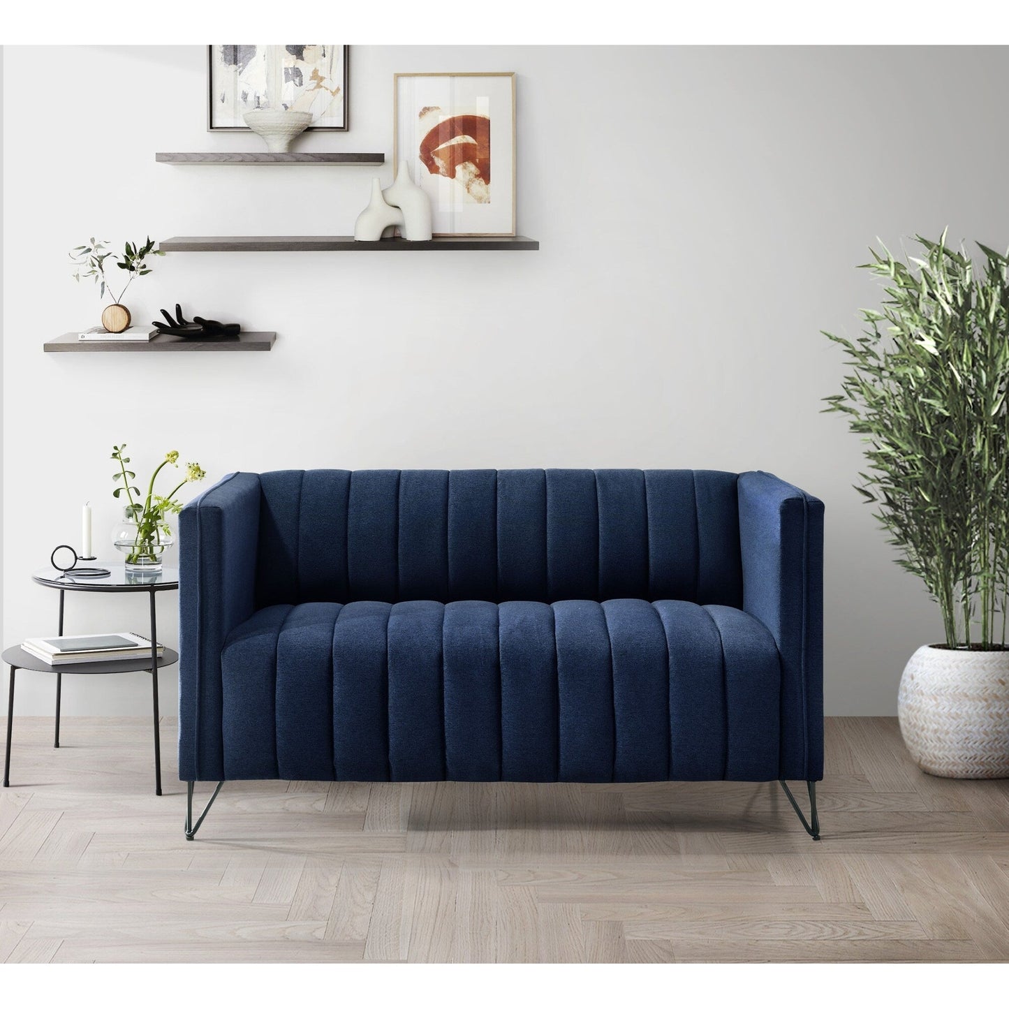 Ensemble de salon à accoudoirs carrés Clayfell Kurtis