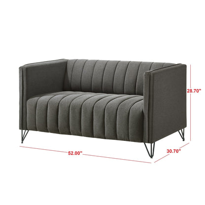 Ensemble de salon à accoudoirs carrés Clayfell Kurtis