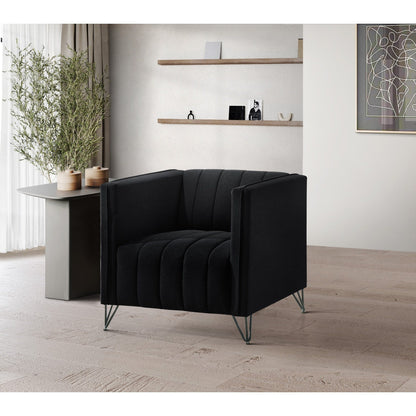 Ensemble de salon à accoudoirs carrés Clayfell Kurtis