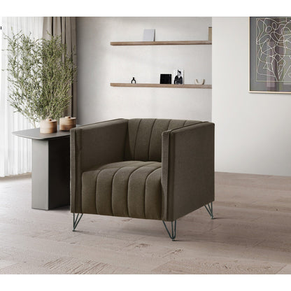 Ensemble de salon à accoudoirs carrés Clayfell Kurtis