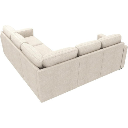 Canapé-lit modulaire en L avec lit gigogne et siège de rangement - Canapé sectionnel convertible pour salon