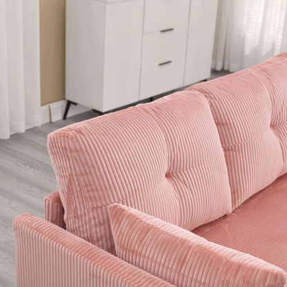 Le canapé d'assemblage de siège de rangement en forme de L se plie en fauteuil inclinable