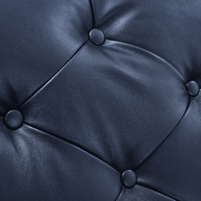 Fauteuil inclinable en cuir LUE BONA, ensemble de 2 chaises d'appoint pour salon