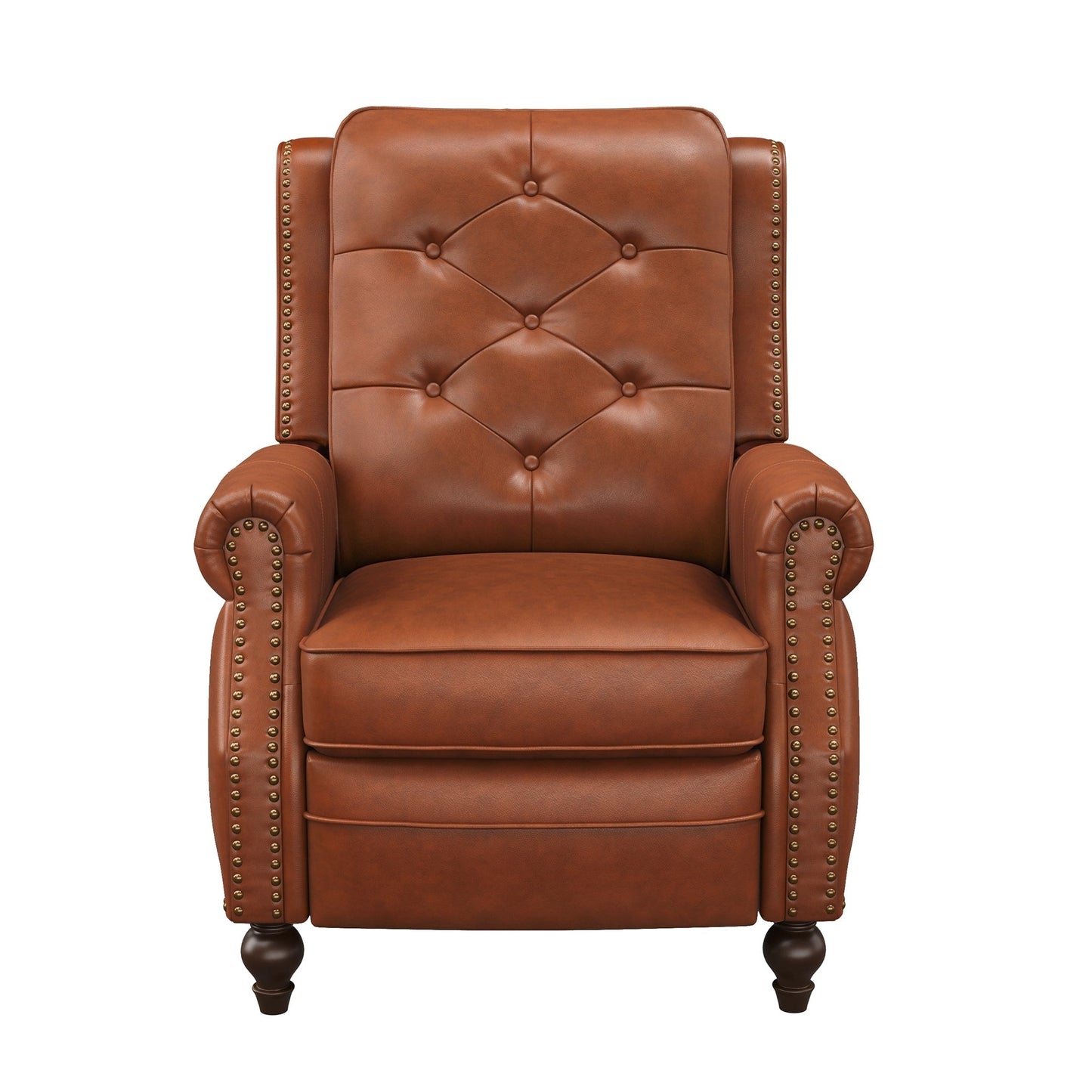 Fauteuil inclinable en cuir LUE BONA, fauteuil d'appoint pour salon
