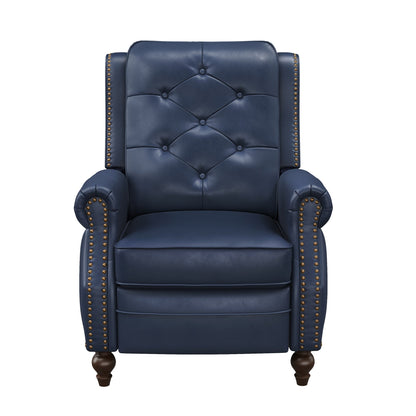 Fauteuil inclinable en cuir LUE BONA, fauteuil d'appoint pour salon