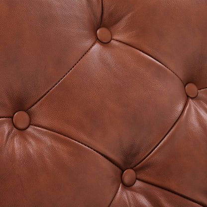 Fauteuil inclinable en cuir LUE BONA, fauteuil d'appoint pour salon