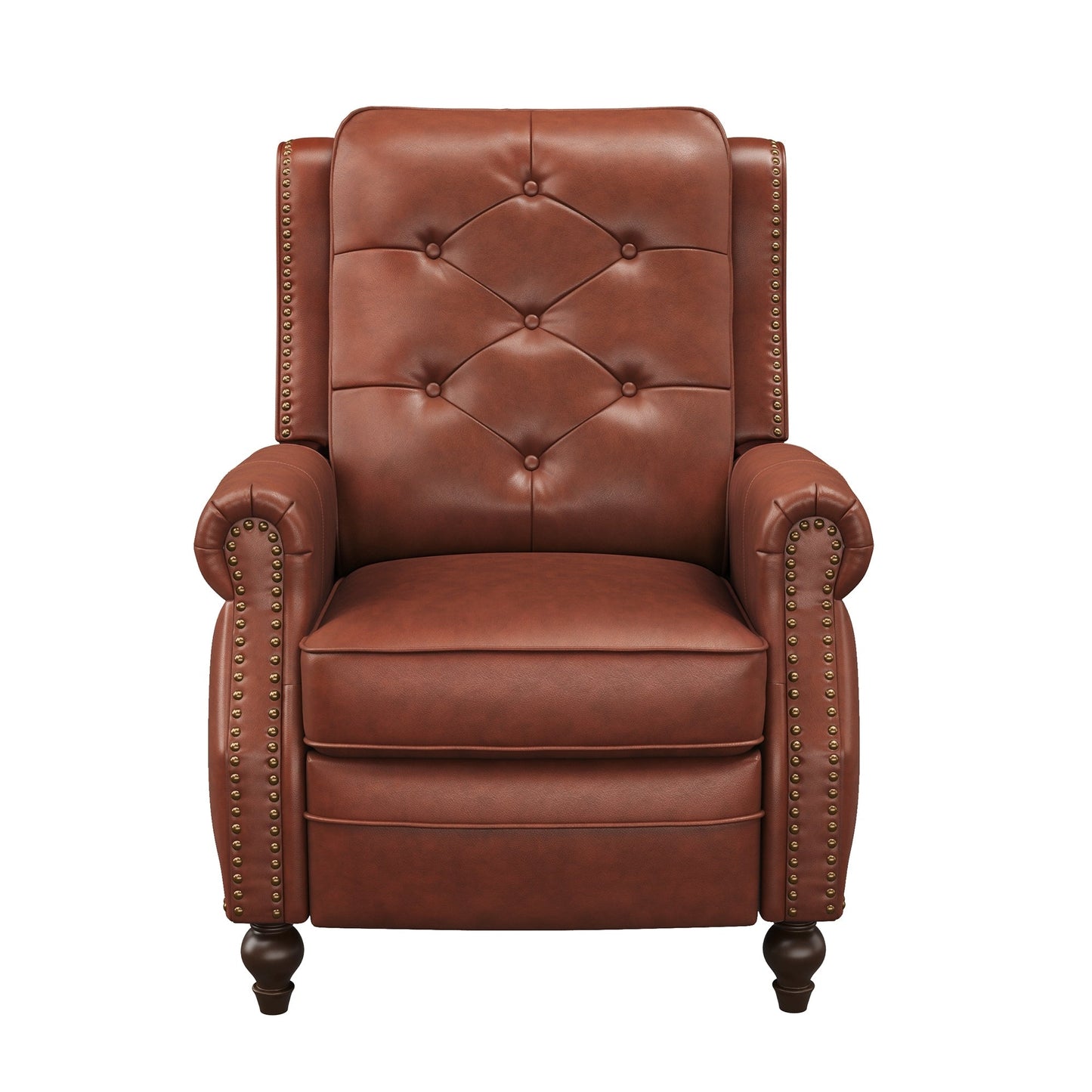 Fauteuil inclinable en cuir LUE BONA, fauteuil d'appoint pour salon