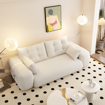 Canapé-lit pliable multifonctionnel de 78 pouces de large