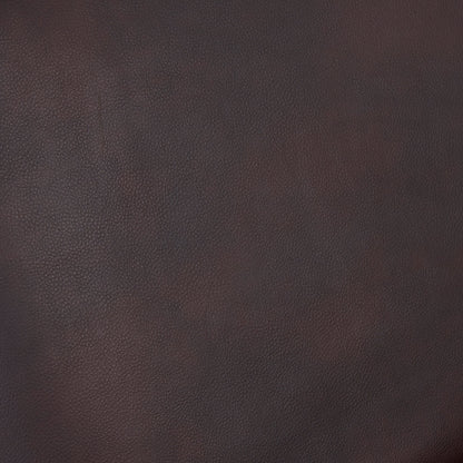 Fauteuil inclinable en cuir avec cadre en bois robuste et mécanisme en acier robuste