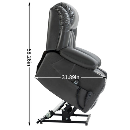 Fauteuil inclinable électrique Leatheraire