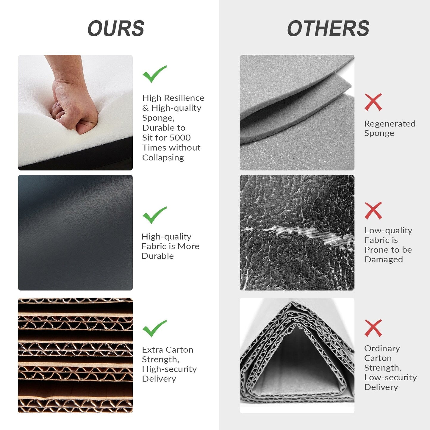 Fauteuil inclinable pivotant à bascule manuel en cuir véritable Leopold avec accoudoirs en bois, lot de 2 par HULALA HOME