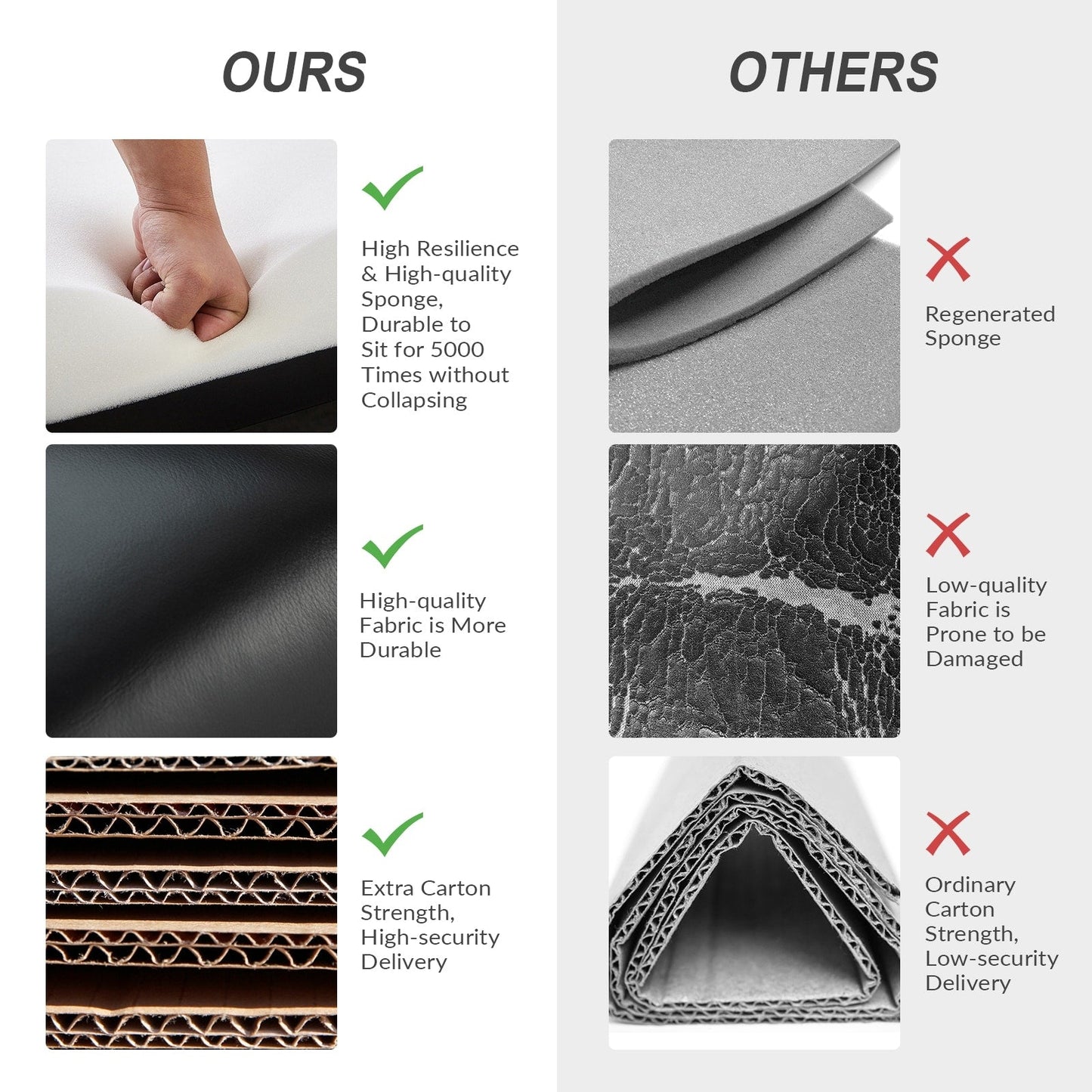 Fauteuil inclinable pivotant à bascule manuel en cuir véritable Leopold avec accoudoirs en bois, lot de 2 par HULALA HOME