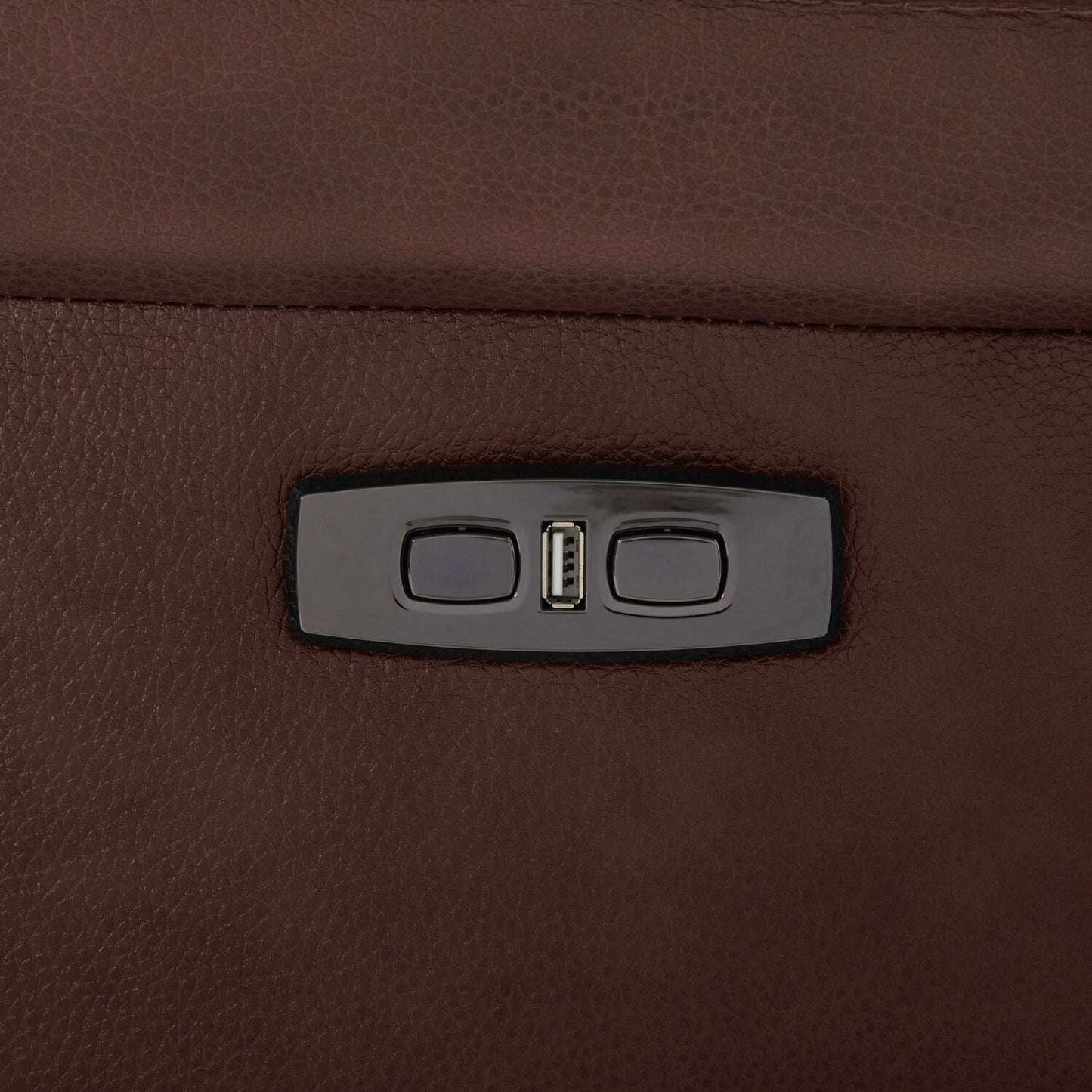 Fauteuil inclinable électrique Liberty Furniture Avery pour salon en cuir cognac