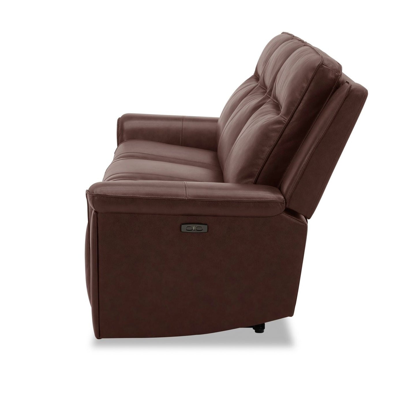Canapé inclinable électrique Liberty Furniture Avery en cuir cognac - Largeur 88'' x Profondeur 39'' x Hauteur 41''