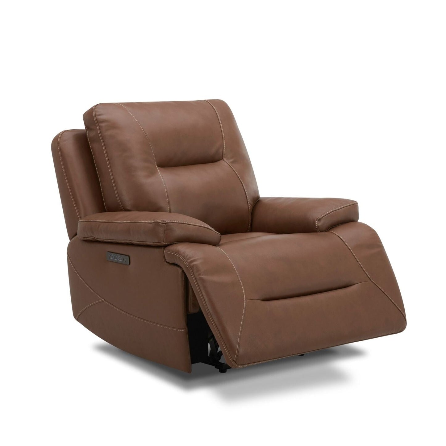 Fauteuil inclinable électrique en cuir Cameron de Liberty Furniture avec port de charge