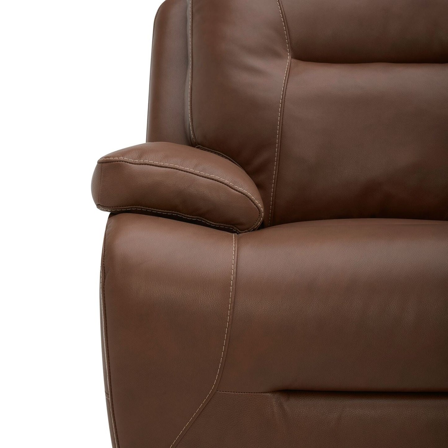Fauteuil inclinable électrique en cuir Cameron de Liberty Furniture avec port de charge