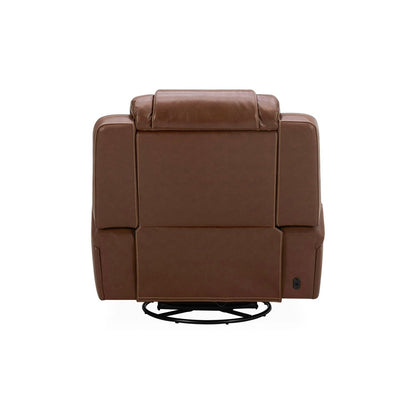 Fauteuil inclinable électrique Liberty Furniture Caswell en cuir marron
