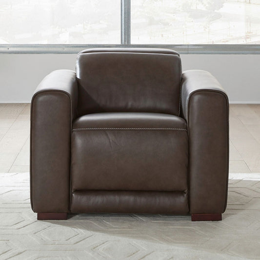 Fauteuil inclinable électrique en cuir Liberty Furniture Deacon