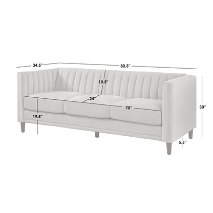 Canapé smoking Paxton Channel Back de Lifestorey