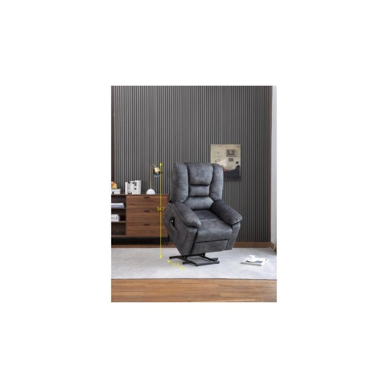 Fauteuil releveur relax noir