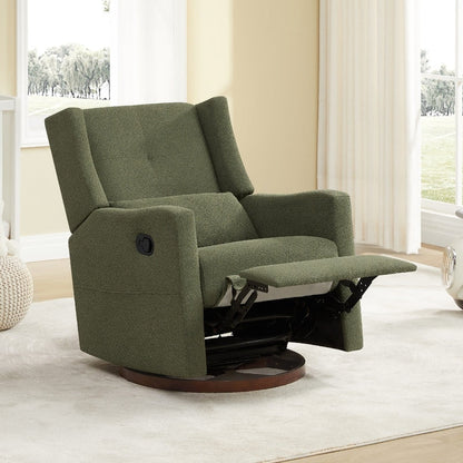 Fauteuil inclinable pivotant manuel Lincoln avec coussin lombaire