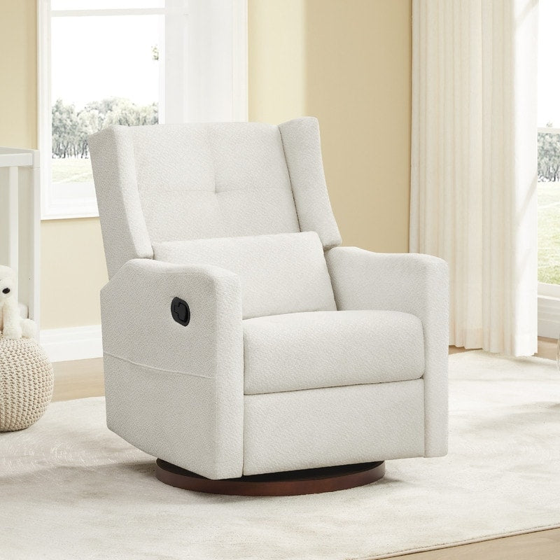 Fauteuil inclinable pivotant manuel Lincoln avec coussin lombaire