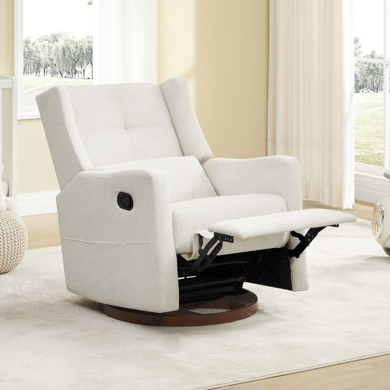 Fauteuil inclinable pivotant manuel Lincoln avec coussin lombaire