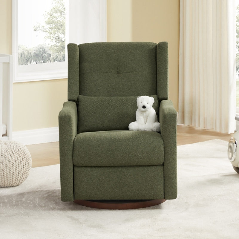 Fauteuil inclinable pivotant manuel Lincoln avec coussin lombaire