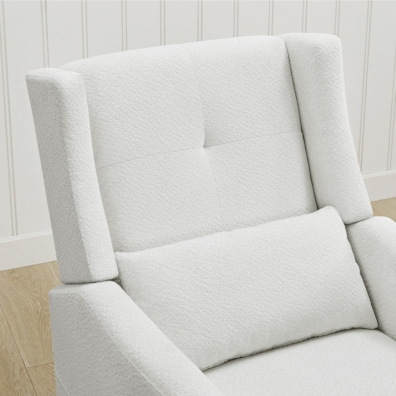 Fauteuil inclinable pivotant manuel Lincoln avec coussin lombaire