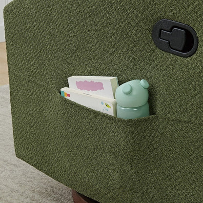 Fauteuil inclinable pivotant manuel Lincoln avec coussin lombaire