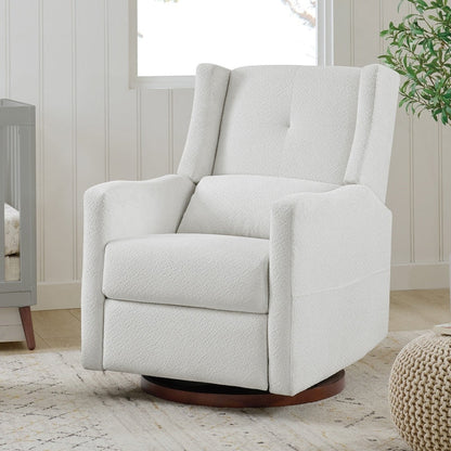 Fauteuil inclinable pivotant manuel Lincoln avec coussin lombaire