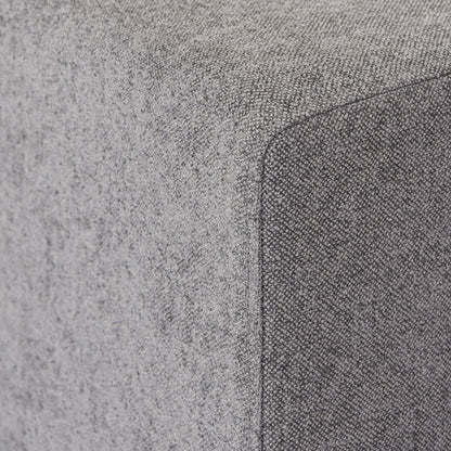 Canapé sectionnel en lin Canapé causeuse rembourré moderne