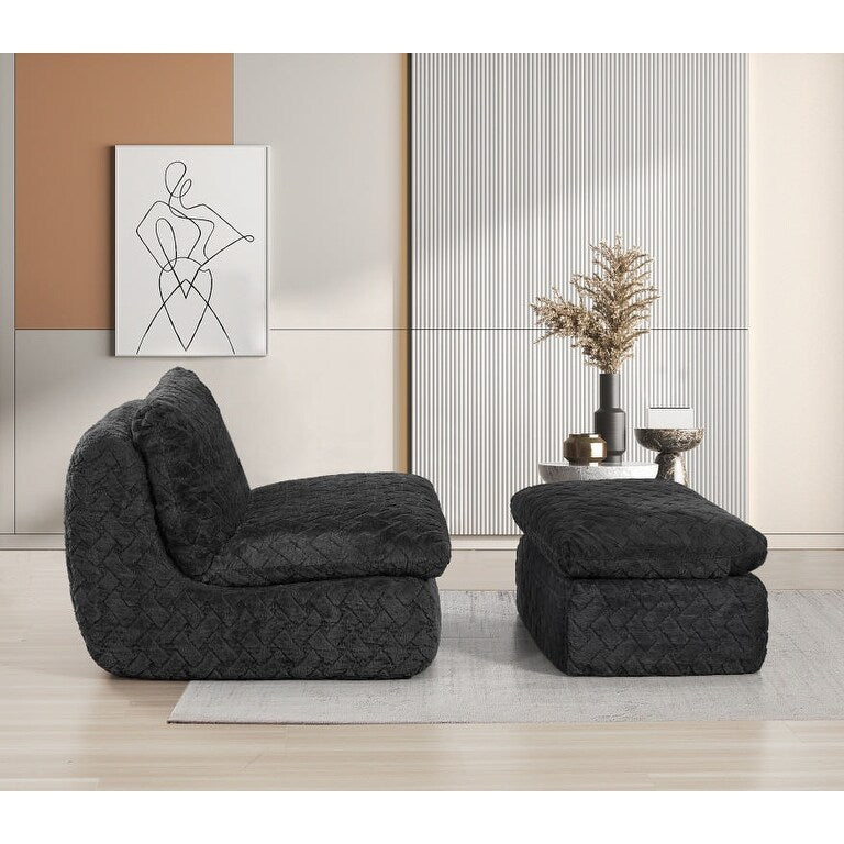 Fauteuil de compression complet avec repose-pieds pivotant