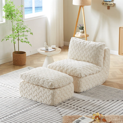 Fauteuil de compression complet avec repose-pieds pivotant
